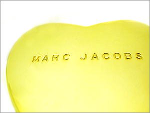 MARC JACOBS 1931 Heart-shaped Compact Double Mirror Gold Silver