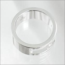 GUCCI 032660 09840 8106 BRANDED RING SILVER