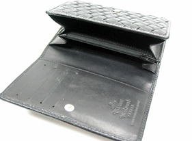 VivienneWestwood 730 JACKIE BAGS Bi-fold Wallet Black