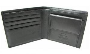 VivienneWestwood 730V PELLE NAPPA Bi-fold Wallet Black