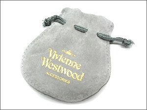 VivienneWestwood 1340-8 Skull Pendant Necklace Silver/Black