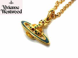VivienneWestwood 3306 Necklace Pendant Gold Orb