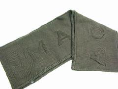 MARC JACOBS 22509 Knit Scarf Brown