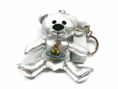 Vivien Westwood 3318V Teddy bear key holder silver