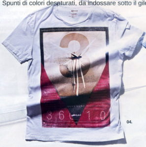 GAS T-SHIRTS 80709 T-shirt Scuba/S Wind 18 2032 Jersey As Dye 2925 Pearled Grey
